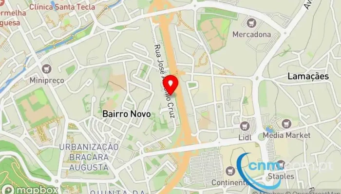 Custodia Mapa - Braga