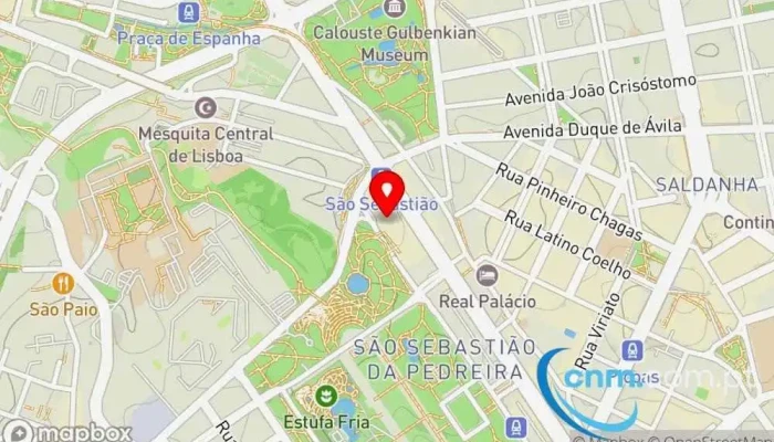 Cybex -  Mapa - Lisboa