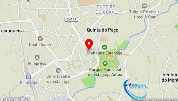 mapa de DHL Express Service Point (LOJA DO CARNAVAL) Serviço de entregas expresso, Serviço de logística, Correio, Serviço de frete e correio, Empresa de remessas, Serviço de entrega em Estarreja