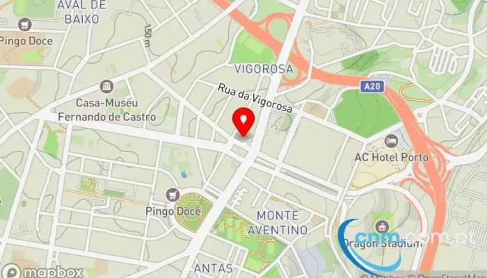 mapa de DPD Pickup Station Armários inteligentes para encomendas, Serviço de entregas expresso, Serviço de logística, Correio em Porto
