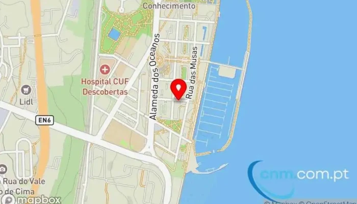 Ecox Lisboa -  Parque Das Nacoes   Especialistas Em Ecografia 5d8k Mapa - Lisboa