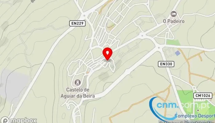 Estacao Dos Correios De Aguiar Da Beira Mapa - Aguiar Da Beira