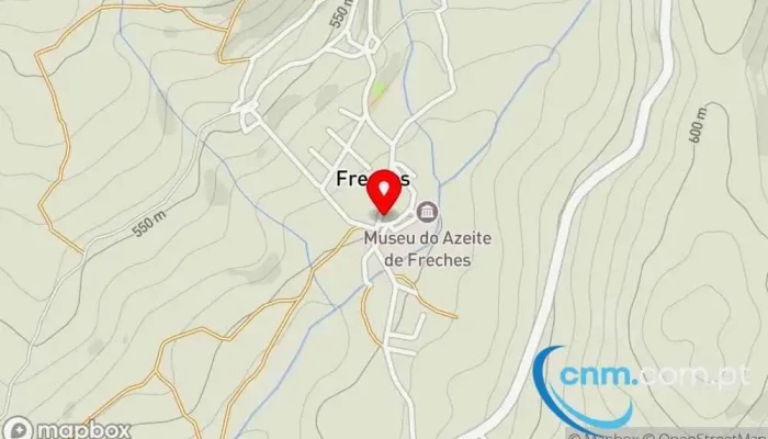 Estacao Dos Correios De Freches Mapa - Freches
