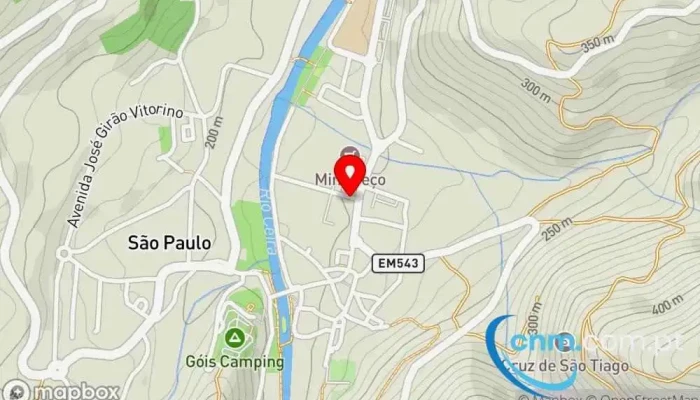 Estacao Dos Correios De Gois Mapa - Góis