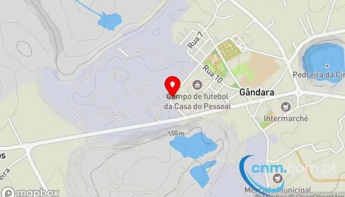 mapa de Estação dos Correios de MACEIRA LIZ Correios em 