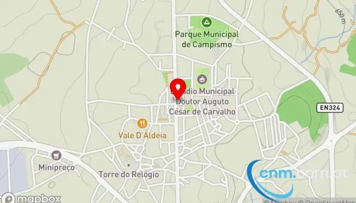 Estacao Dos Correios De Meda Mapa - Mêda