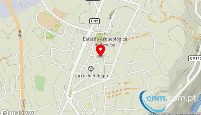 mapa de Estação dos Correios de PEDROGÃO GRANDE Correios em Pedrógão Grande