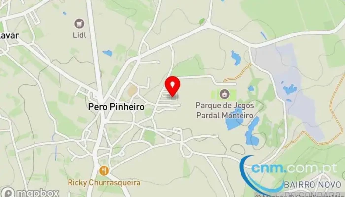 Estacao Dos Correios De Pero Pinheiro Mapa - Pêro Pinheiro