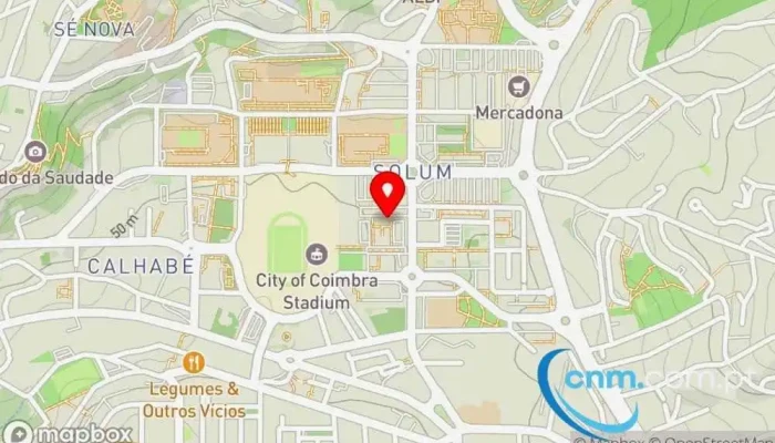 Estacao Dos Correios De S Jose Coimbra Mapa - Coimbra