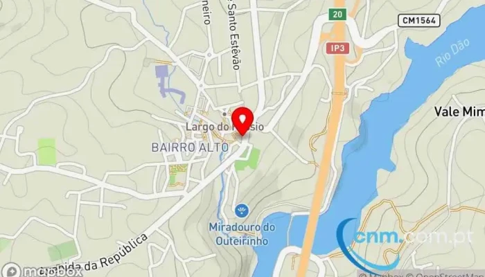 mapa de Estação dos Correios de SANTA COMBA DÃO Caridade, Banco de alimentos, Organização não governamental em Santa Comba Dão