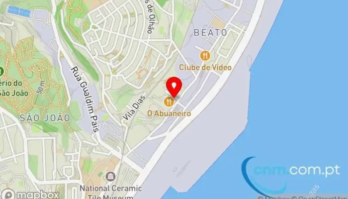mapa de EXIT MAIL-Serviços de Estafetas, LDA. Correios em Lisboa