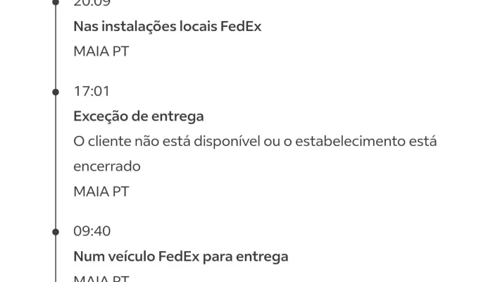 Fedex Station Servico De Entregas Expresso - Moreira