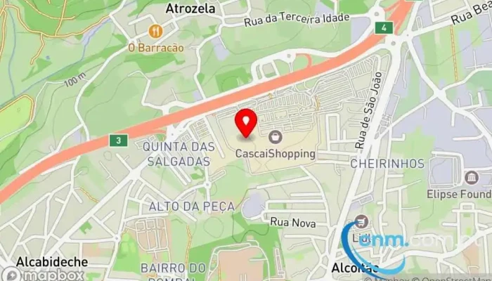 Fnac -  Mapa - Alcabideche