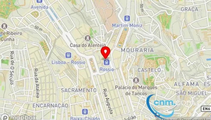 Forca Portugal   Lisboa 3 Mapa - Lisboa