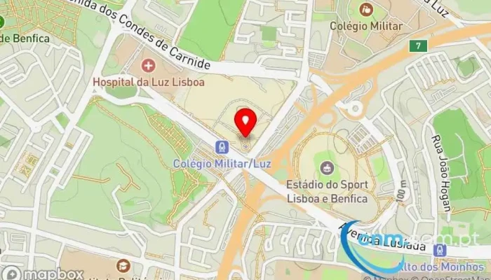 Fotosport Colombo 2 -  Mapa - Lisboa