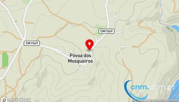 mapa de Igreja de São João de Areias Igreja em São João de Areias