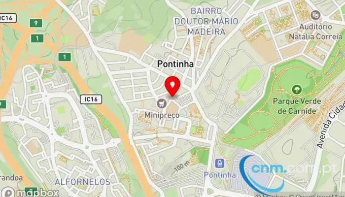 Joaninha Papelaria Loja Sede Mapa - Pontinha