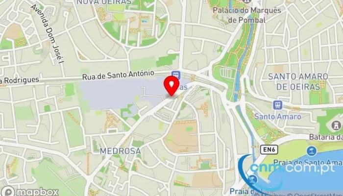 Junta De Freguesia De Oeiras E Sao Juliao Da Barra Mapa - Oeiras