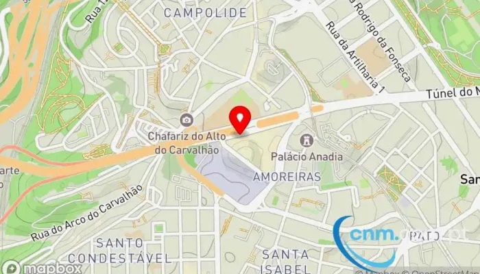 Laranjinha   Amoreiras Shopping Center Mapa - Lisboa