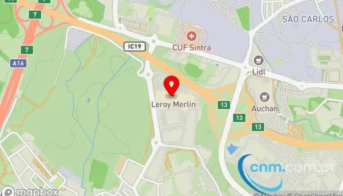 Leroy Merlin Sintra -  Mapa - Sintra