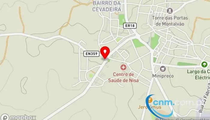 Loja Chinesa -  Mapa - Nisa
