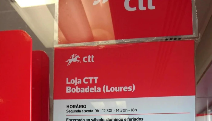 Loja Ctt -    Bobadela Correios - Bobadela