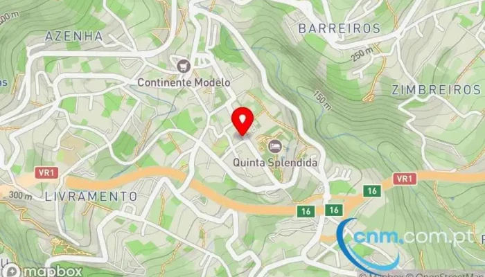 mapa de Loja CTT Caniço Correios em Caniço