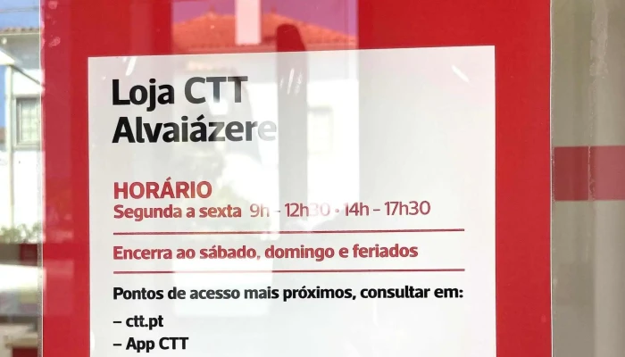 Loja Ctt -  Como Chegar - Alvaiázere
