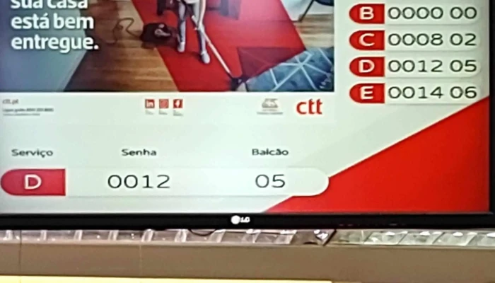 Loja Ctt -  Correios - Lourosa