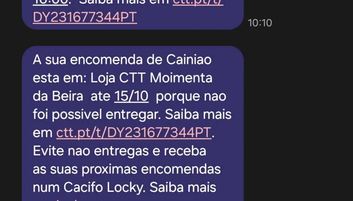 Loja Ctt -  Correios - Moimenta Da Beira
