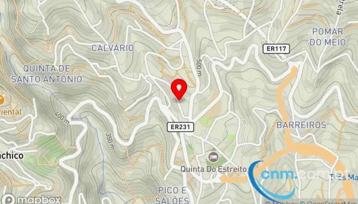 mapa de Loja CTT Estreito de Câmara de Lobos Correios em Câmara de Lobos