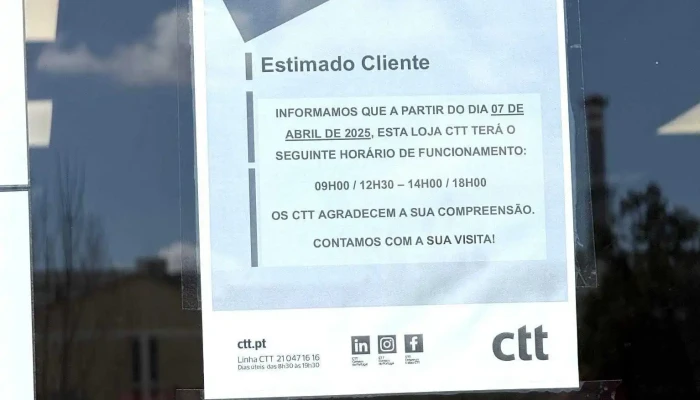 Loja Ctt -  Mais Recentes - Marinha Grande