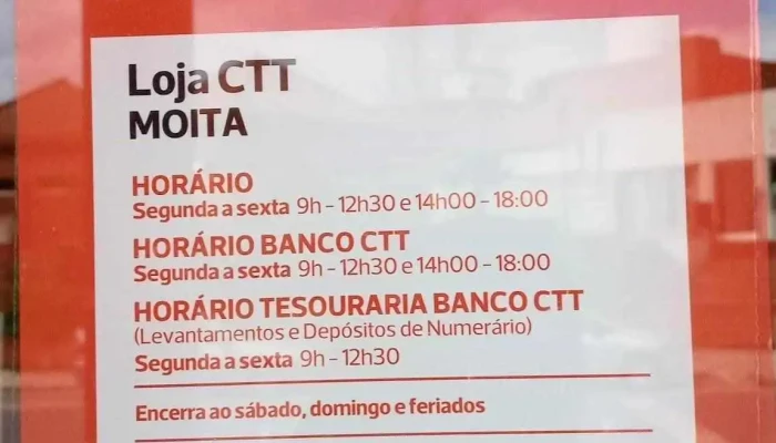 Loja Ctt -  Mais Recentes - Moita