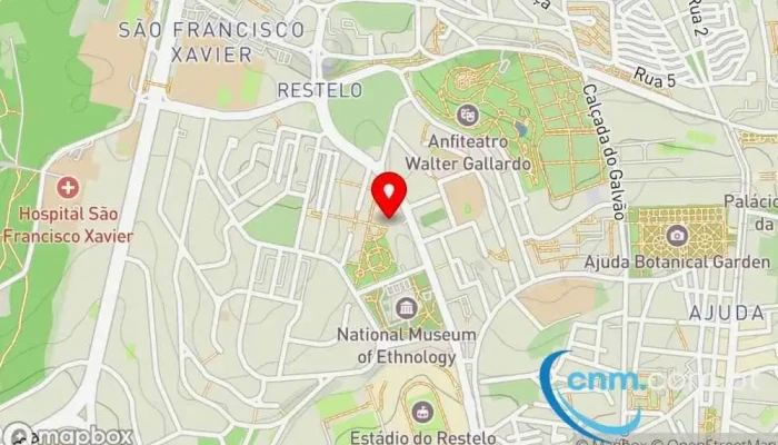mapa de Loja CTT Correios em Lisboa