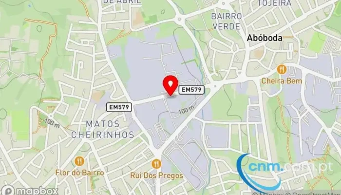 mapa de Loja CTT Correios em São Domingos de Rana