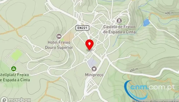 mapa de Loja CTT Correios em Freixo de Espada À Cinta