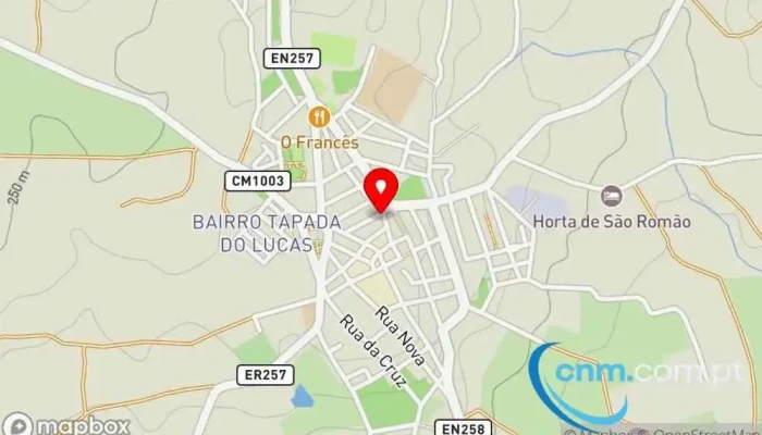 mapa de Loja CTT Correios em Alvito