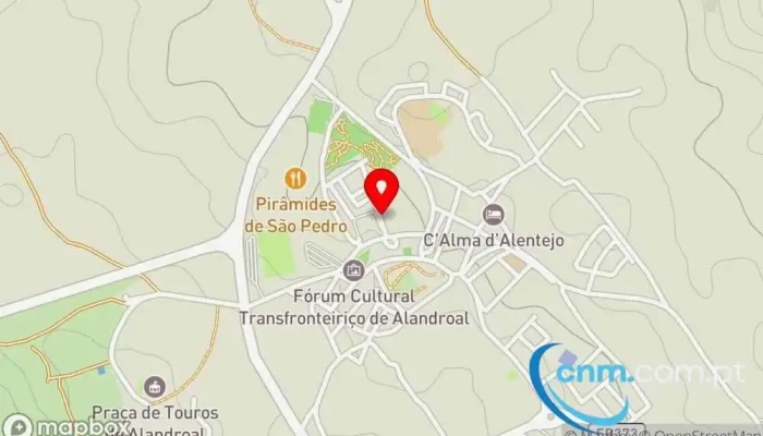 mapa de Loja CTT Correios em Alandroal