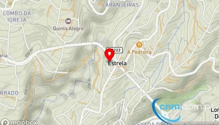 mapa de Loja CTT Correios em Calheta