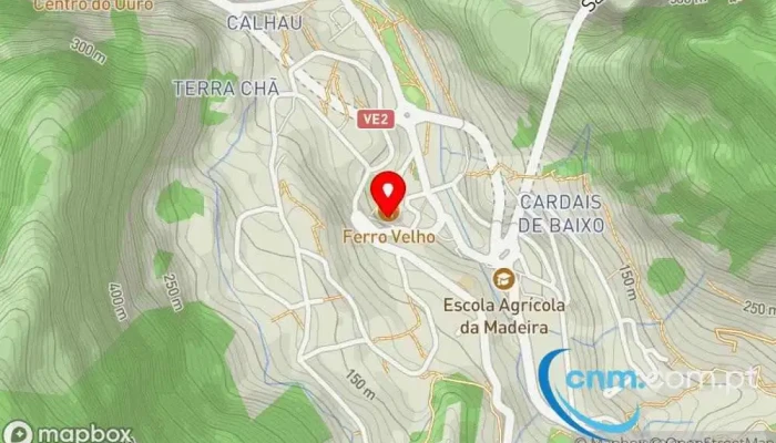 mapa de Loja CTT Correios em São Vicente