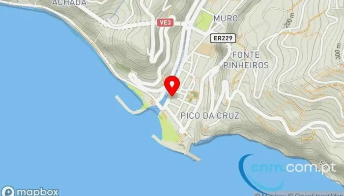 mapa de Loja CTT Correios em Ribeira Brava