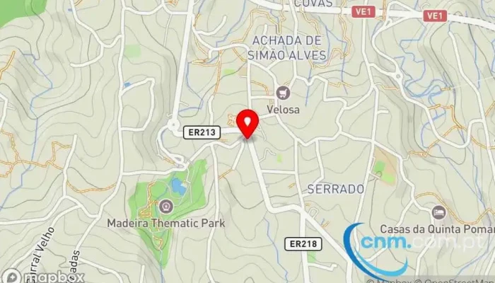 mapa de Loja CTT Correios em Santana