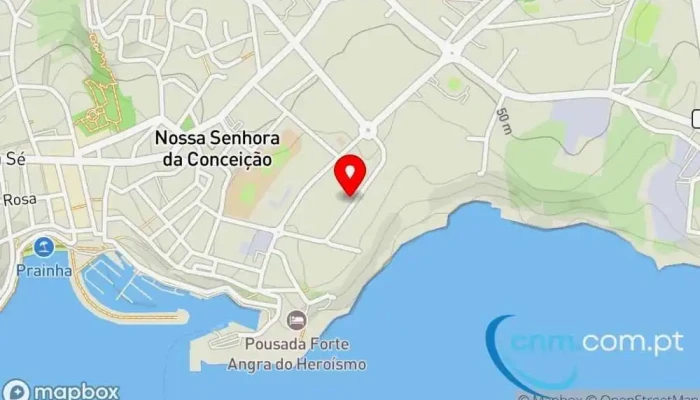 mapa de Loja CTT Correios em Angra do Heroísmo