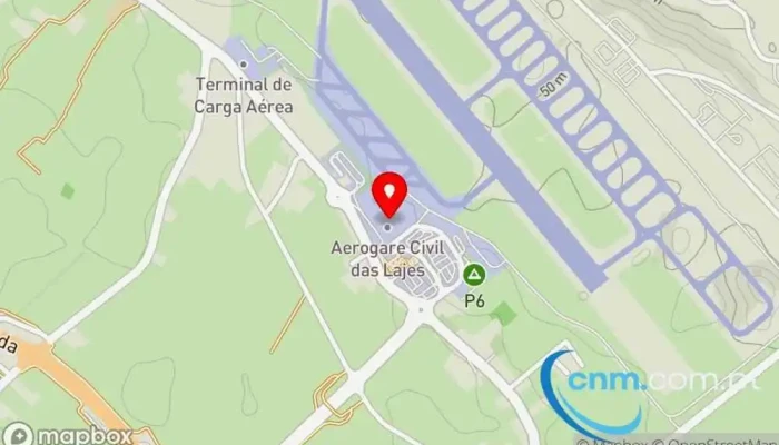 mapa de Loja CTT Correios em Lajes
