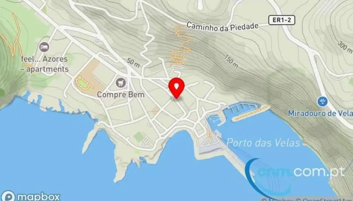 mapa de Loja CTT Correios em Velas