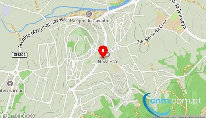 mapa de Loja CTT Correios em Montalegre