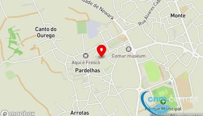 mapa de Loja CTT Correios em Murtosa