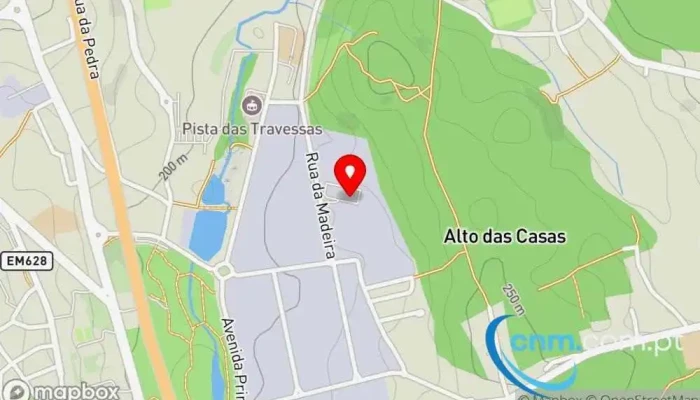 mapa de Loja CTT Correios em São João da Madeira
