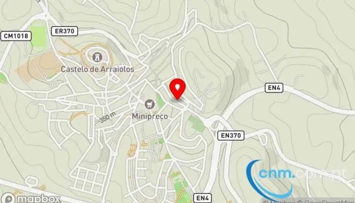 mapa de Loja CTT Correios em Arraiolos