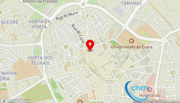 mapa de Loja CTT Correios, Banco em Évora